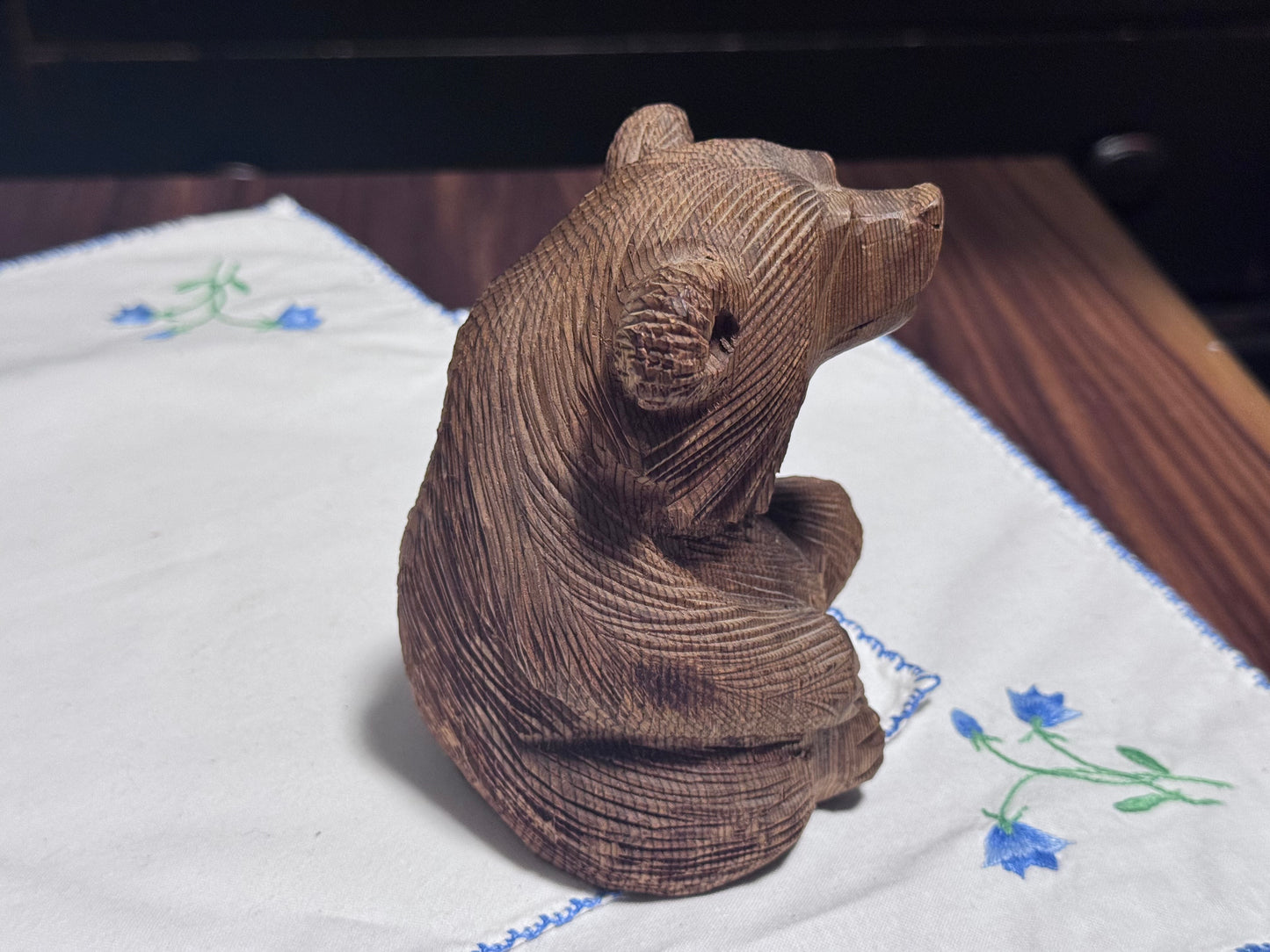 Hand Carved Kadian Crafts LTD Bear