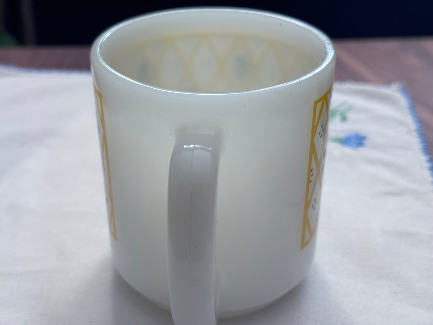 Thermocrisa Floral Diamond Mugs