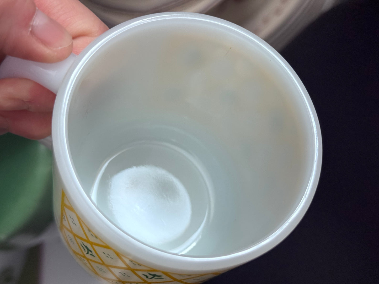 Thermocrisa Floral Diamond Mugs