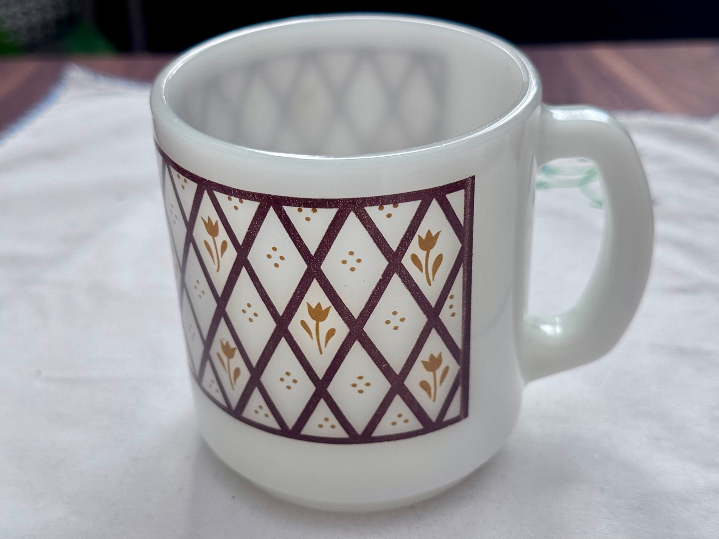 Thermocrisa Floral Diamond Mugs