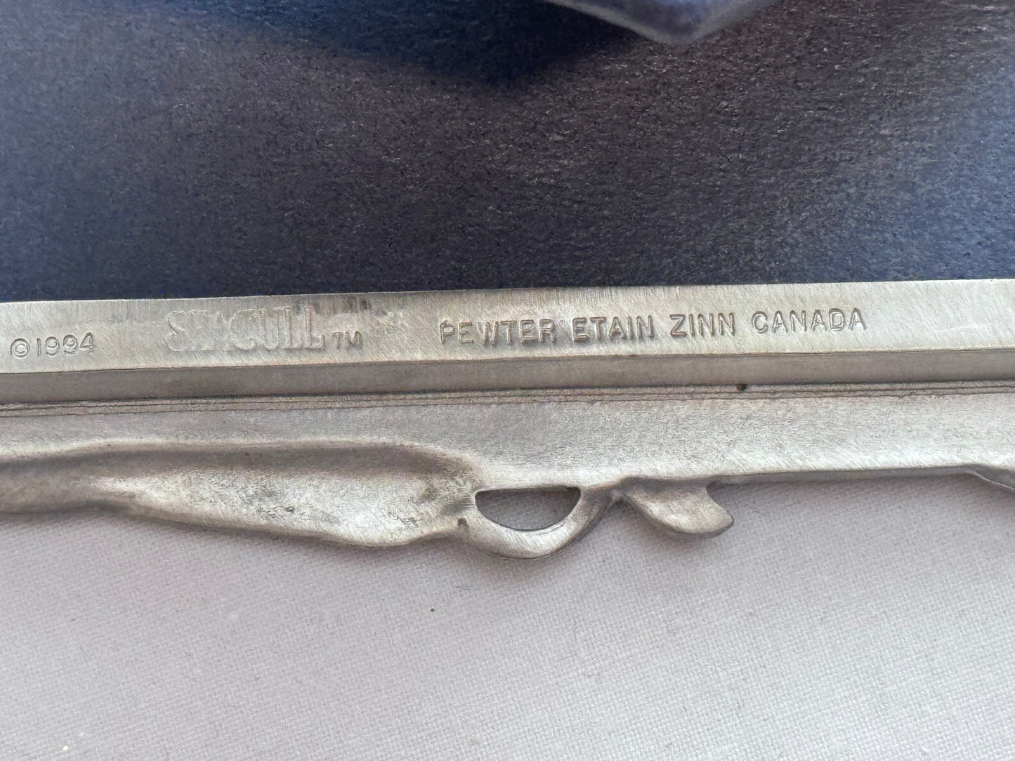 'Baby's First' Seagull Pewter Frame