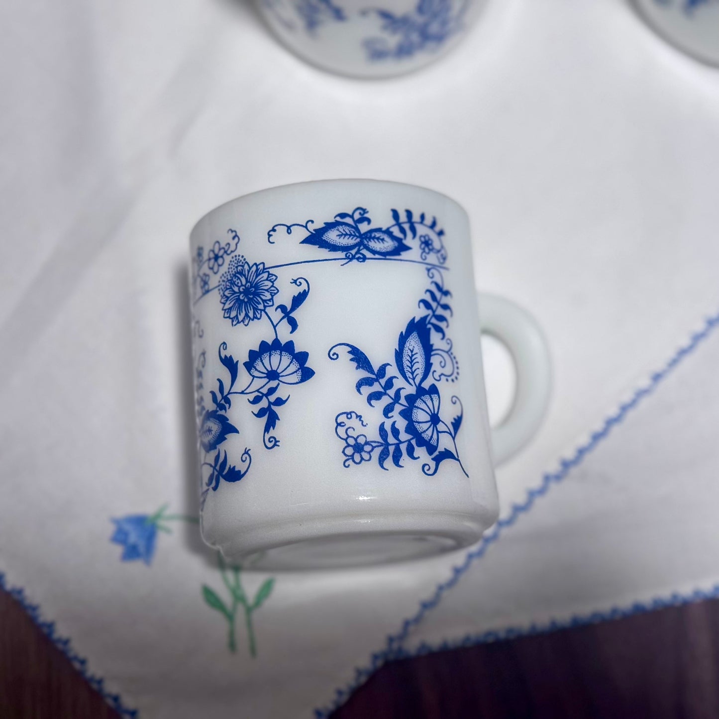 Hazel Atlas Milk Glass Mugs