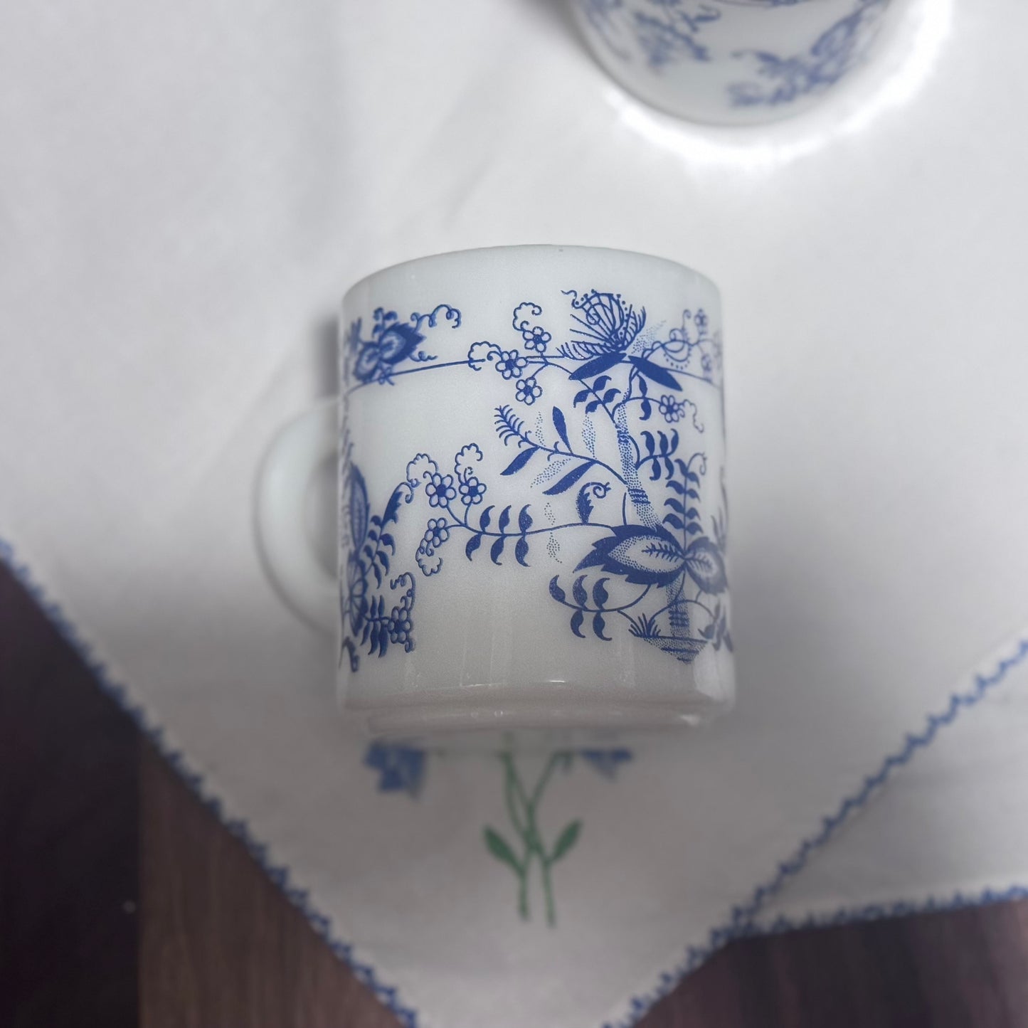 Hazel Atlas Milk Glass Mugs