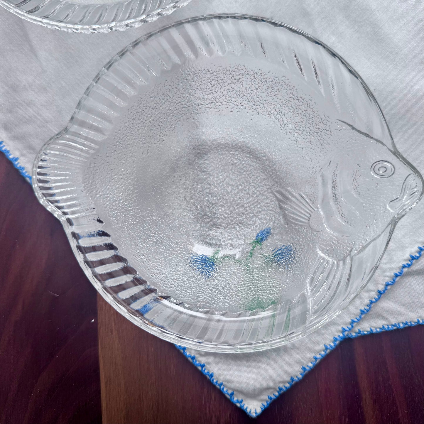Textured Glass Fish Bowls