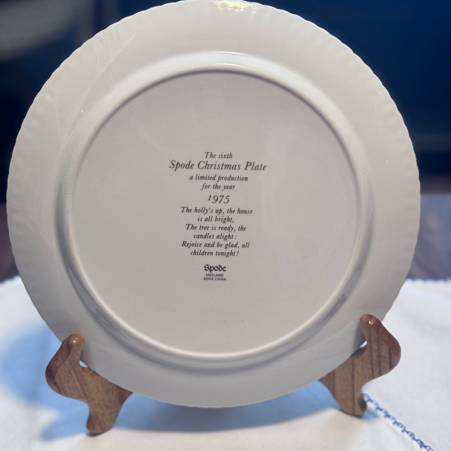 The Spode Christmas Plate