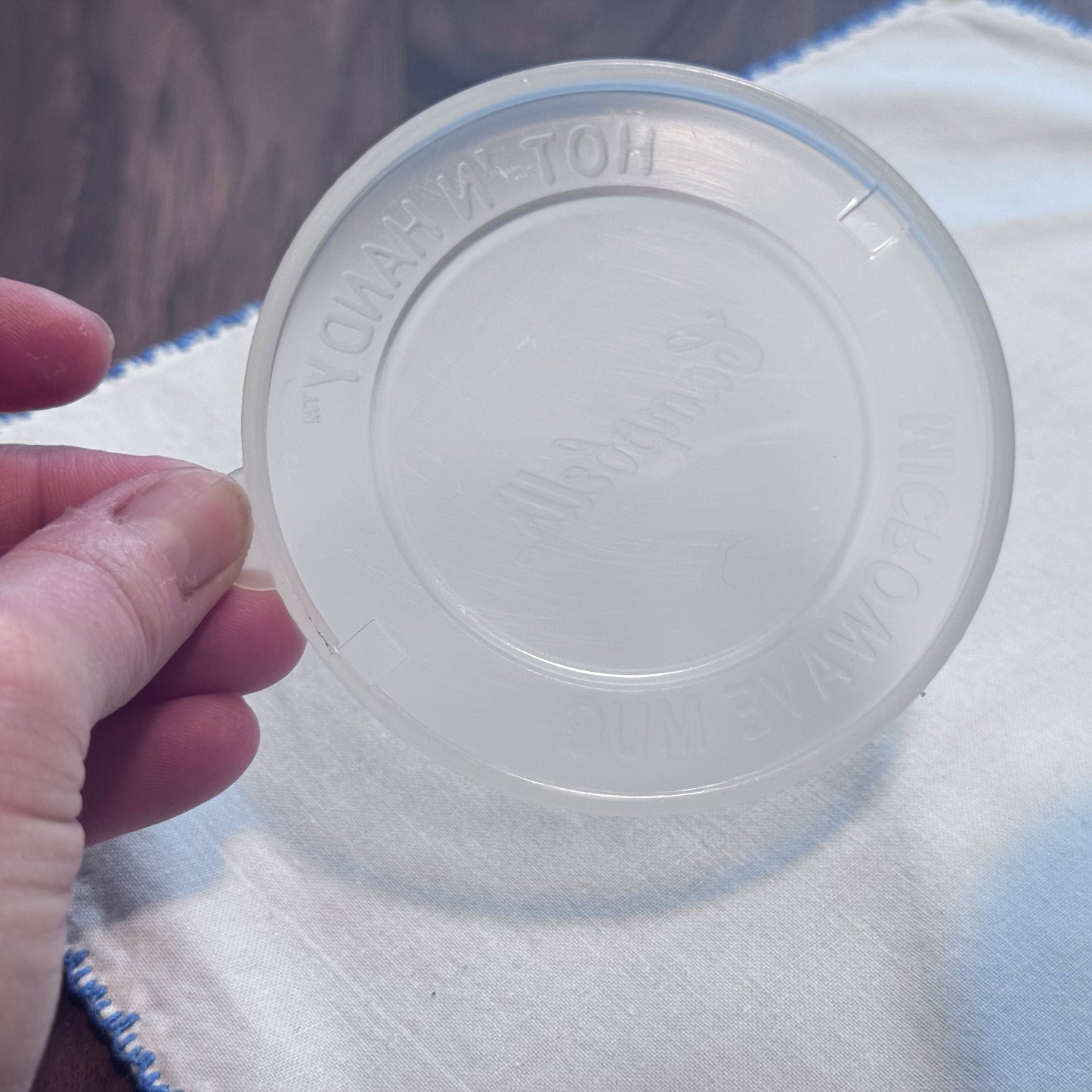 Campbell's Microwavable Plastic Soup Cup with Lid