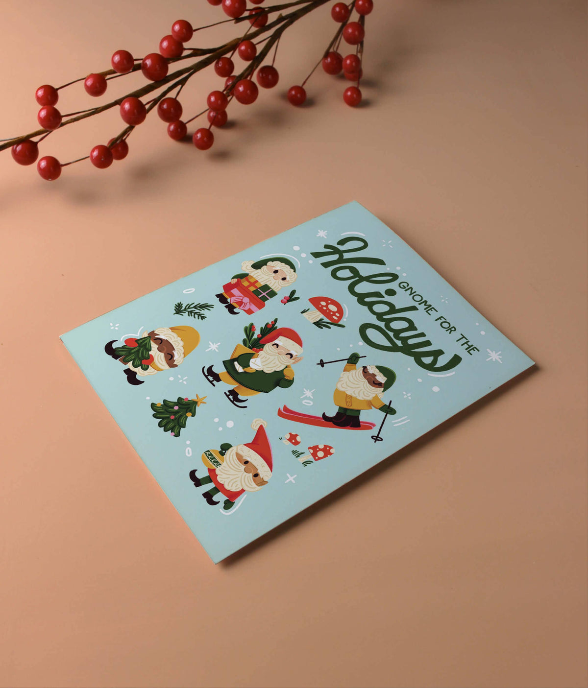 Holiday Gnomes Boxed Set - 6 Greeting Card Set