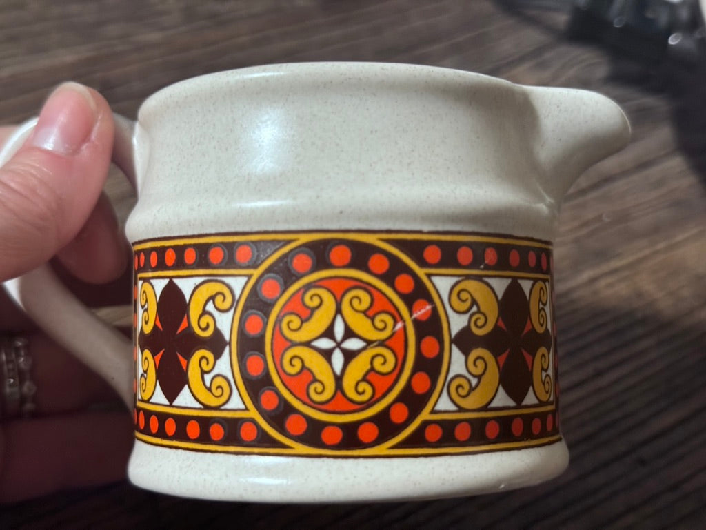 Sadler Cream & Sugar Bowl