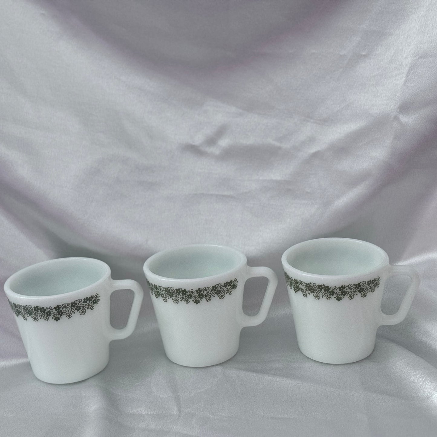 Pyrex 1410 Spring Blossom Mugs