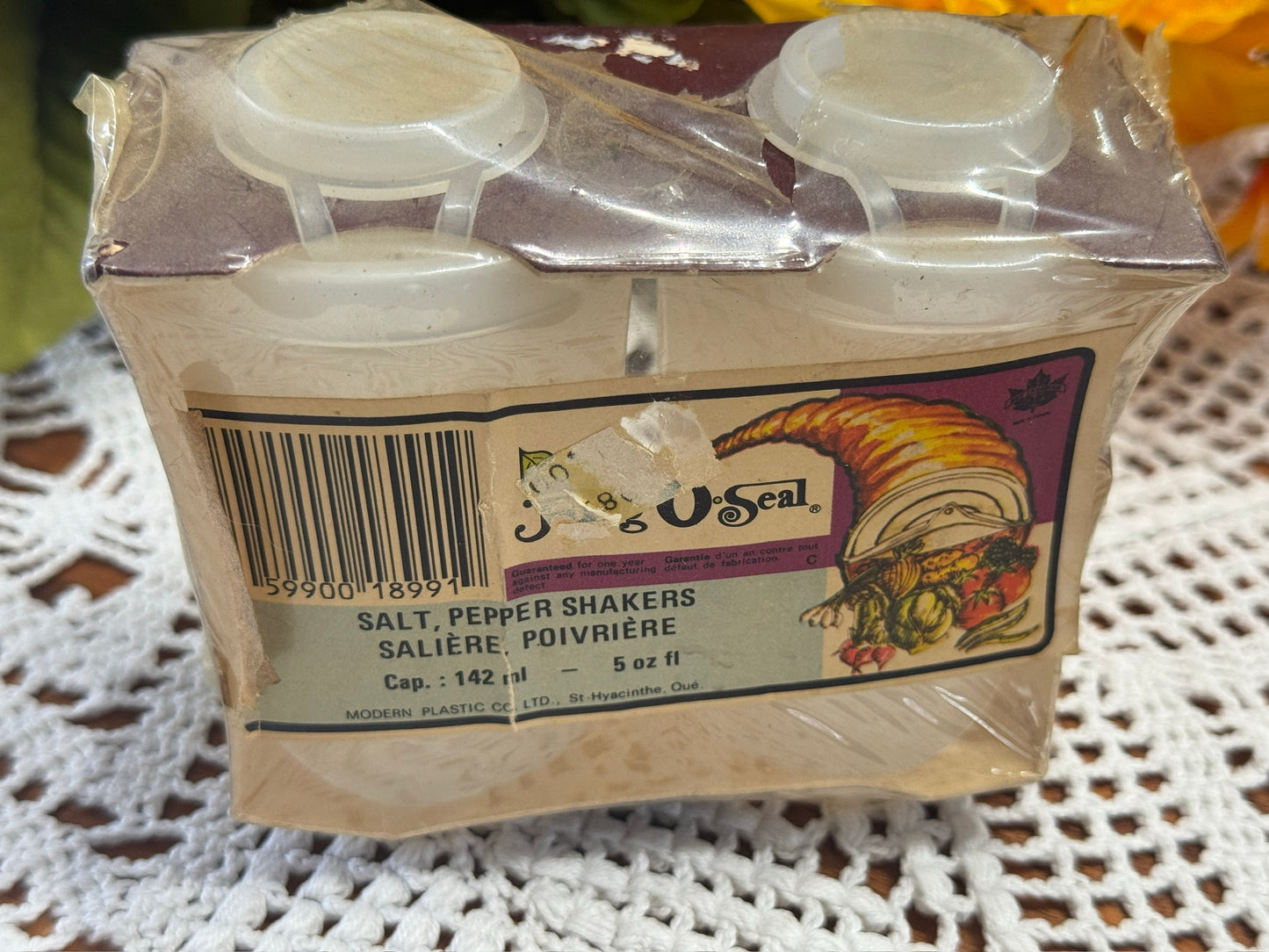 Packaged Fag O Seal Salt & Pepper Shakers