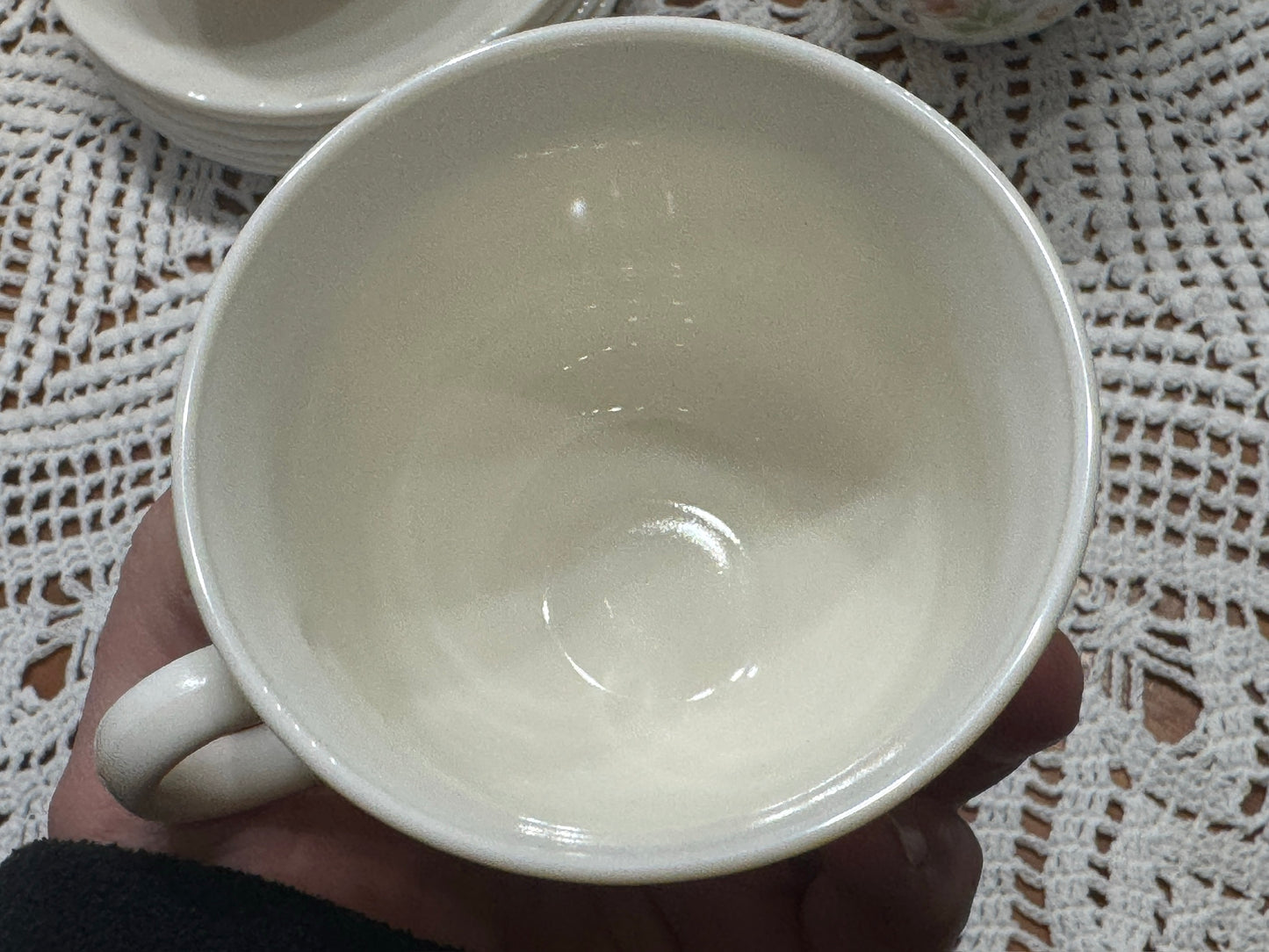 Arcopal France Victoria Floral Teacups & Saucers