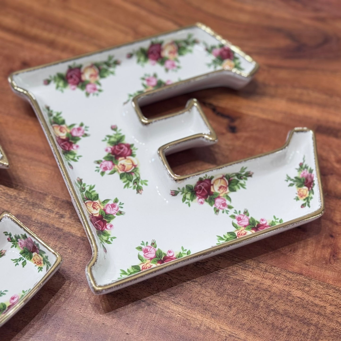 Royal Albert 'Old Country Roses' PEACE Candy Dishes/Wall Decor