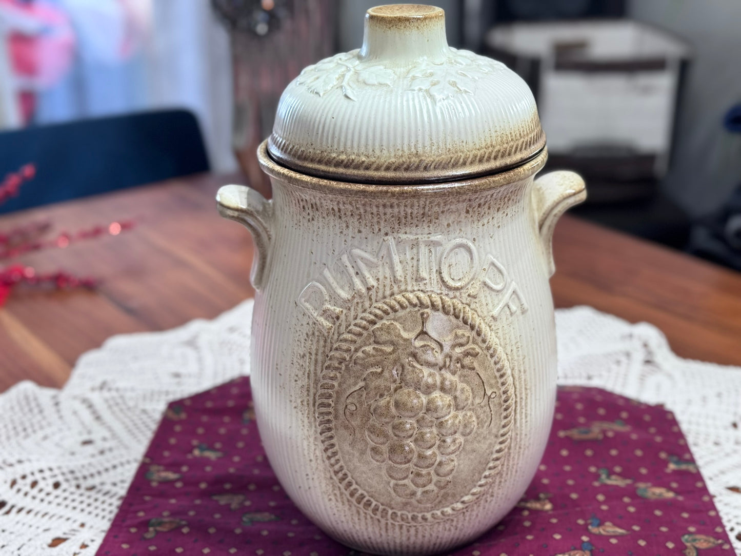 RUMTOPF German Rum Pot Jar