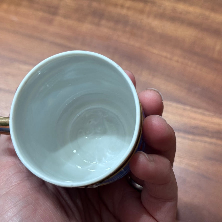 Vintage Japanese Moriage Dragonware Sugar Bowl & Cups & Saucers