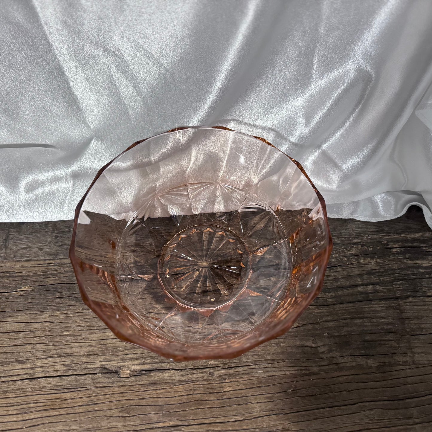 KIG Indonesia Pink Glass Bowl