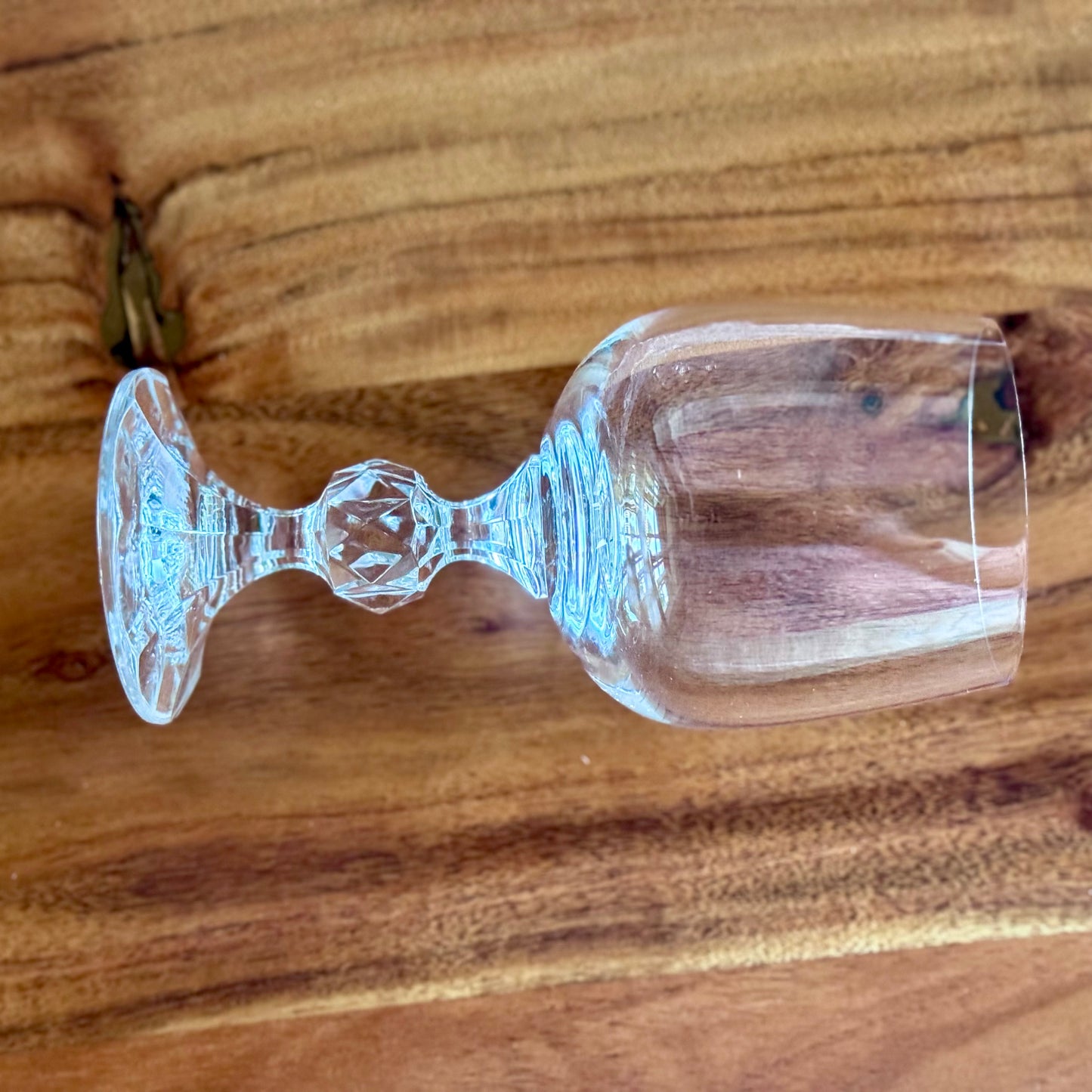 Bohemian Crystal Goblets