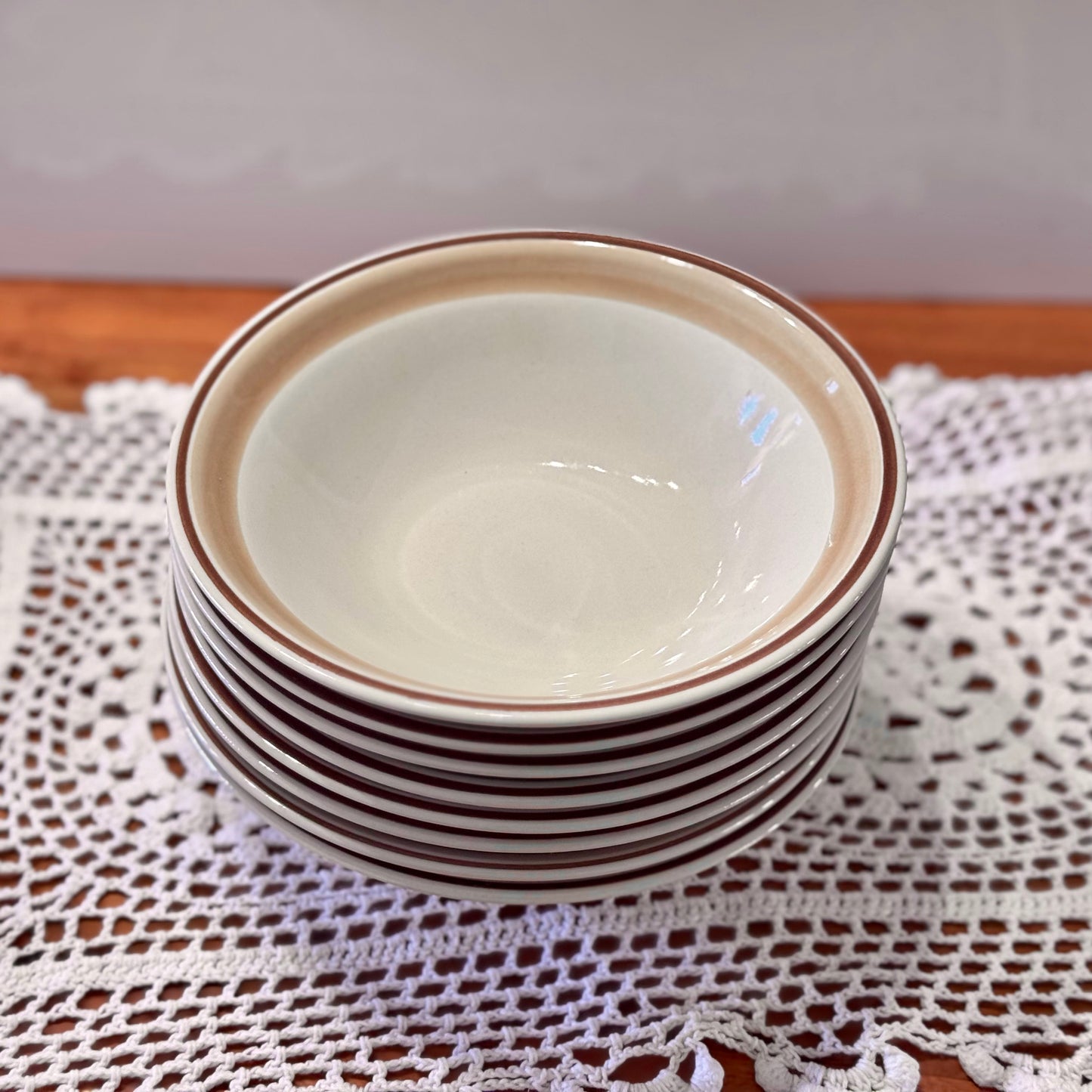 Stoneware 'Water Colors' Hearthside Bowls