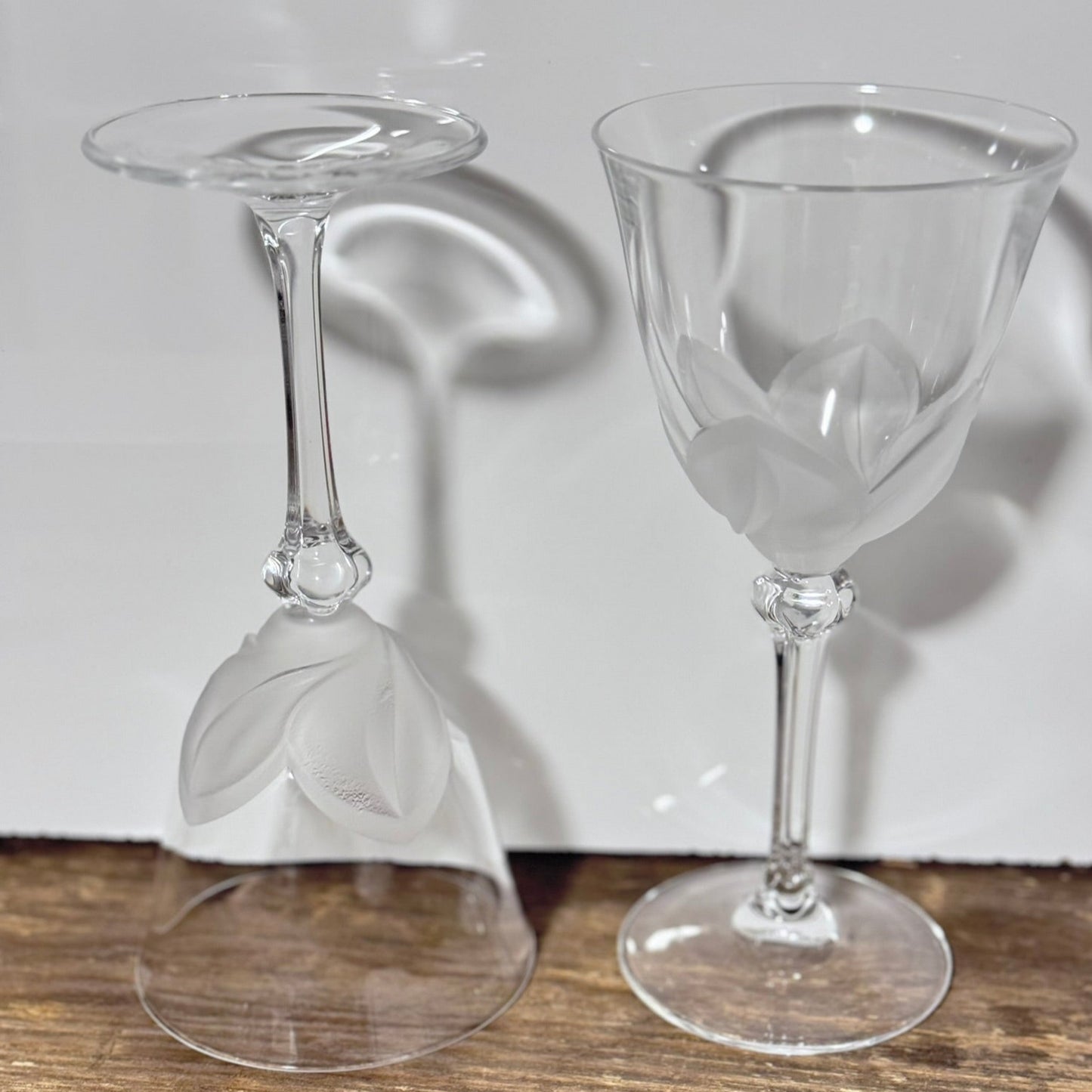Durand Crystal Wine Glass