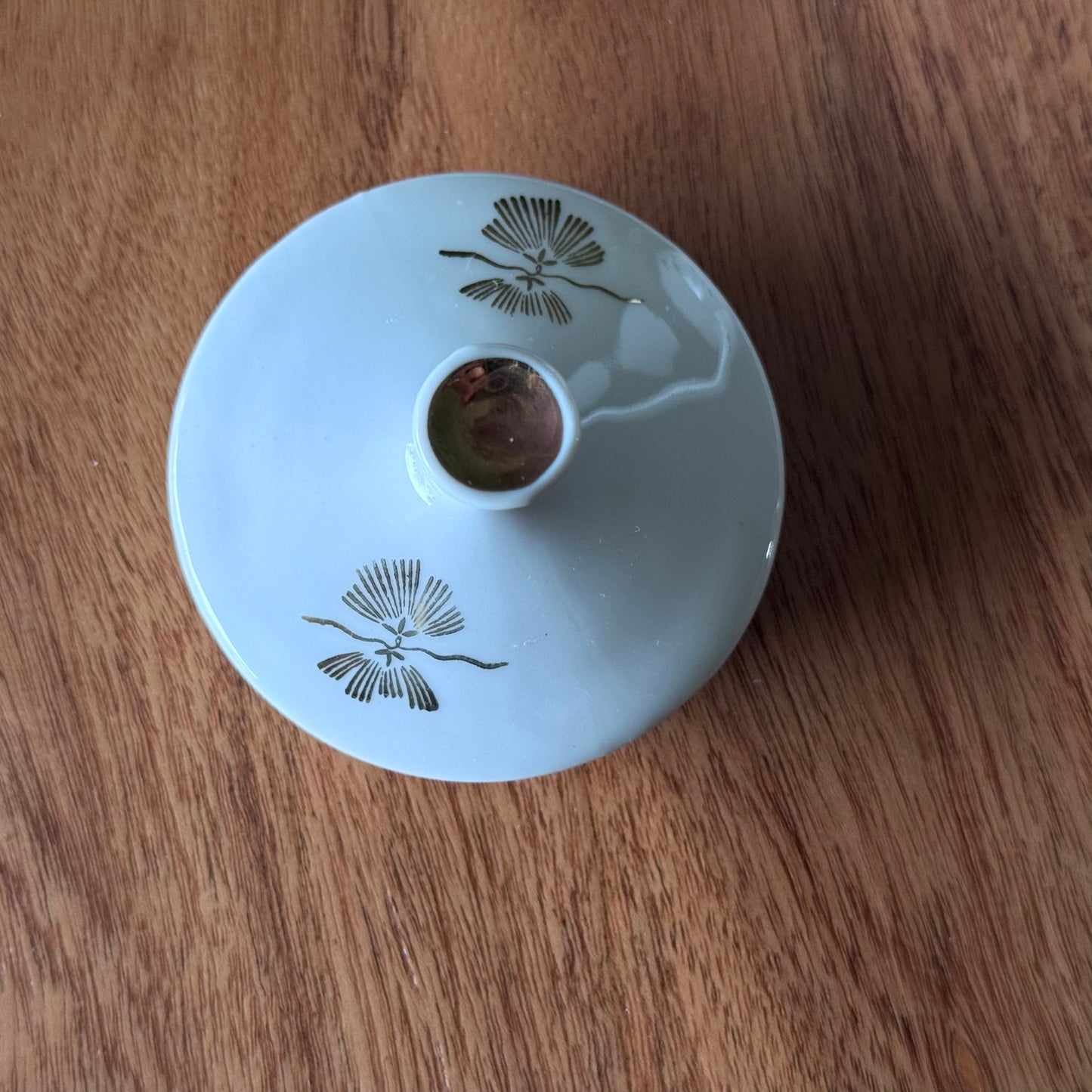 Bohemian White & Gold Floral Coffee/Teapot