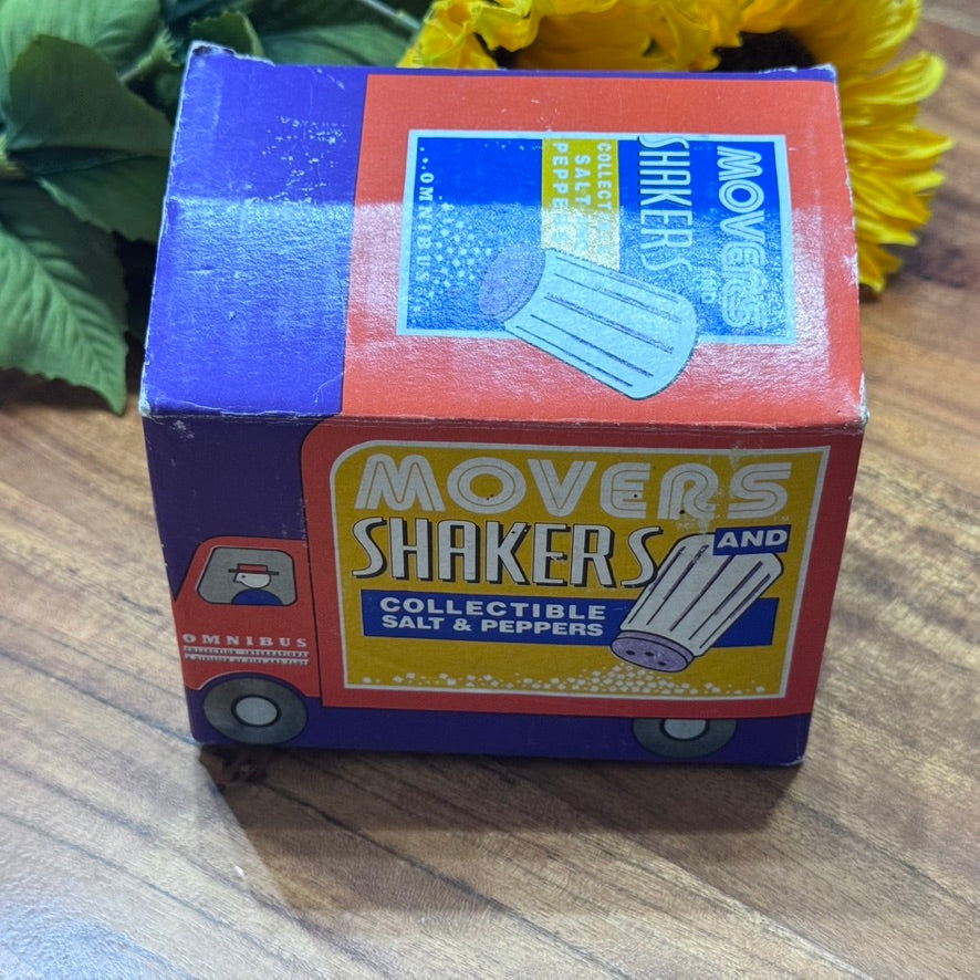 Vintage In Box Omnibus OCI Fitz & Floyd Tropical Christmas Salt & Pepper Shakers