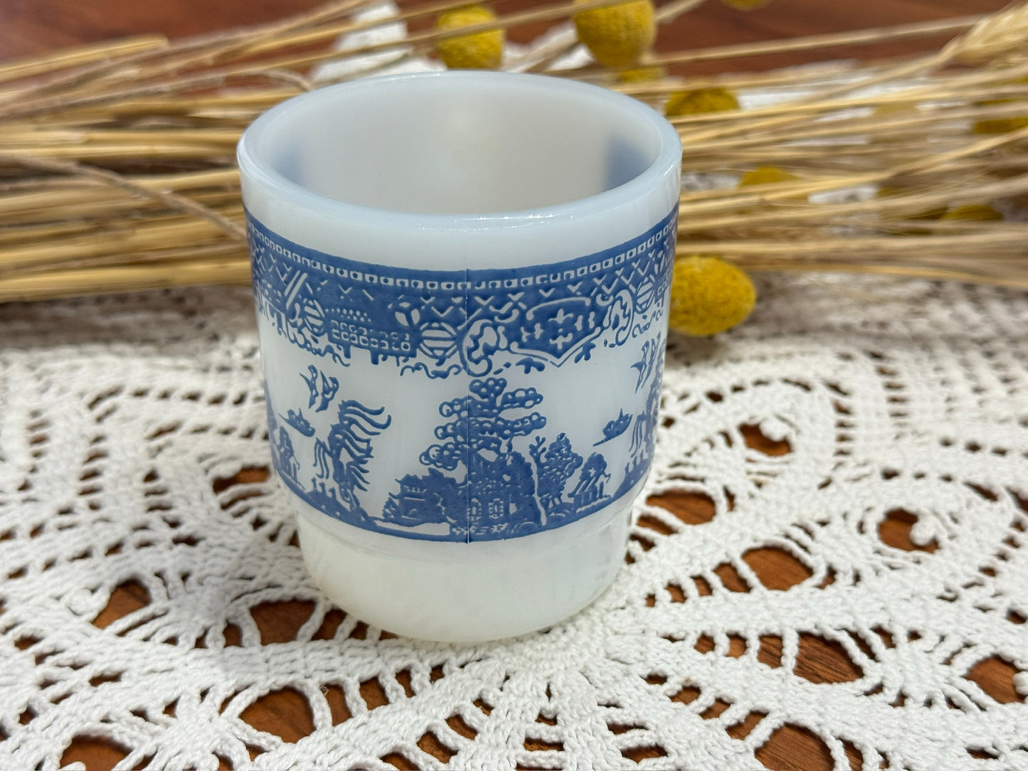 Anchor Hocking Fire-King Blue Willow Mug