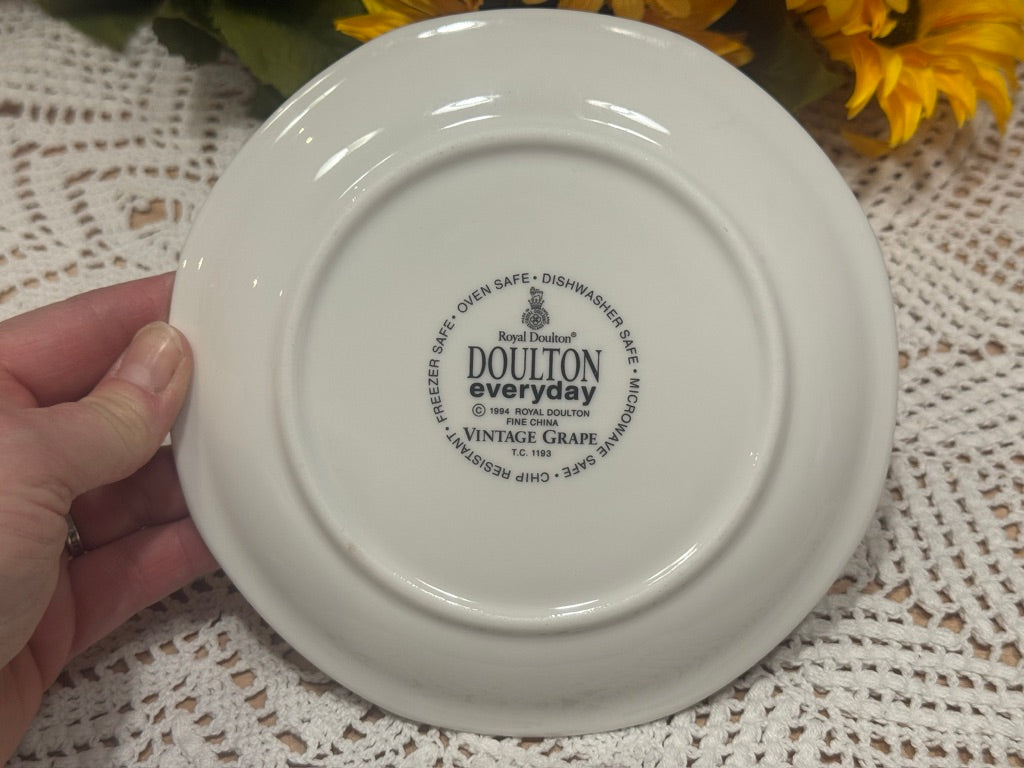 Royal Doulton 'Vintage Grape' Gravy Boat Set
