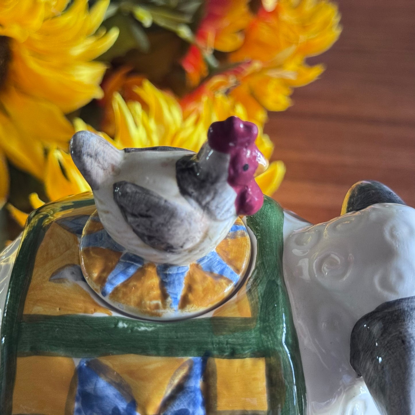 Sheep & Chicken - Barnyard Teapot/Cup