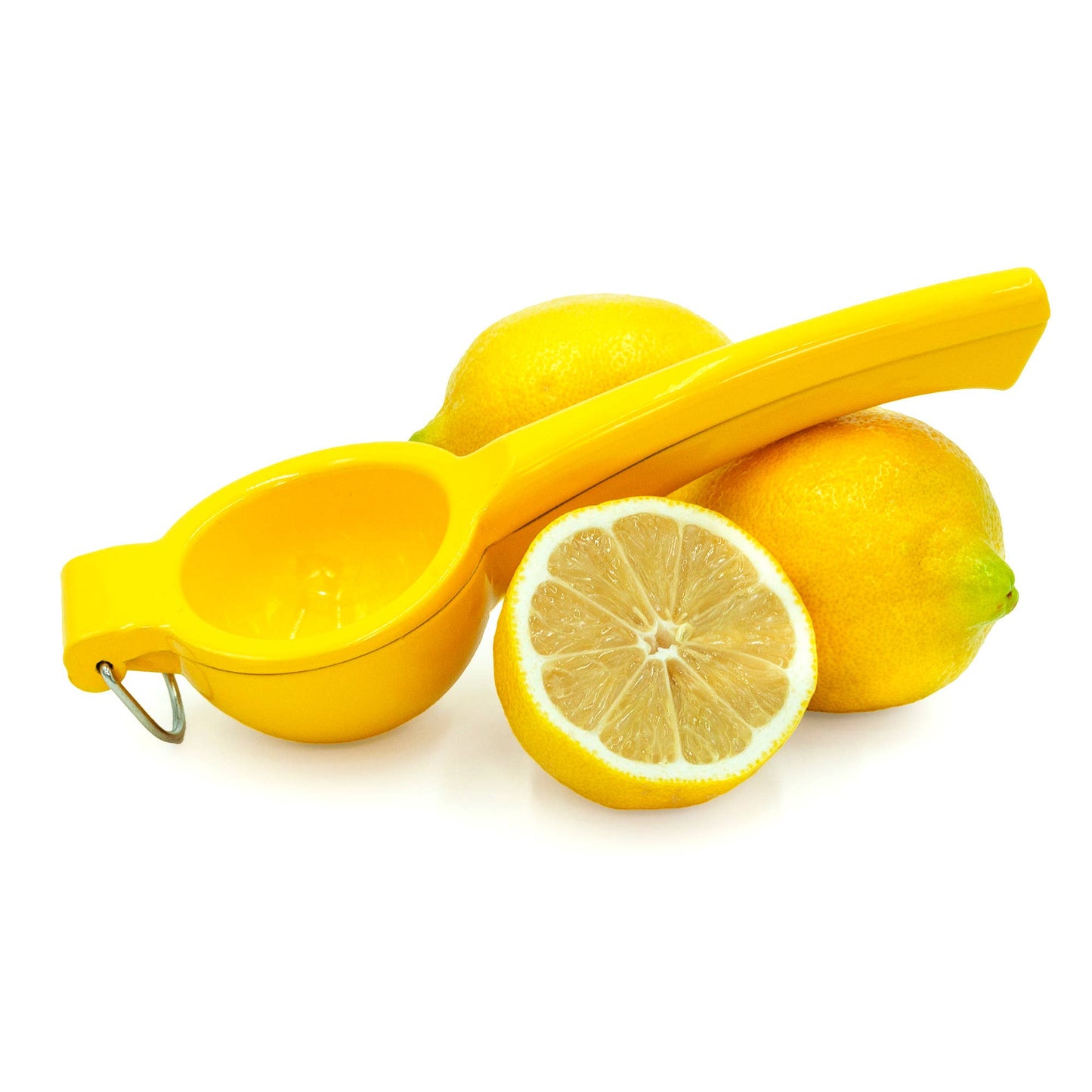Kitchen Basics Lemon Press Yellow: Yellow / Metal / 22x7.5x5.5cm/8.6x3x2"