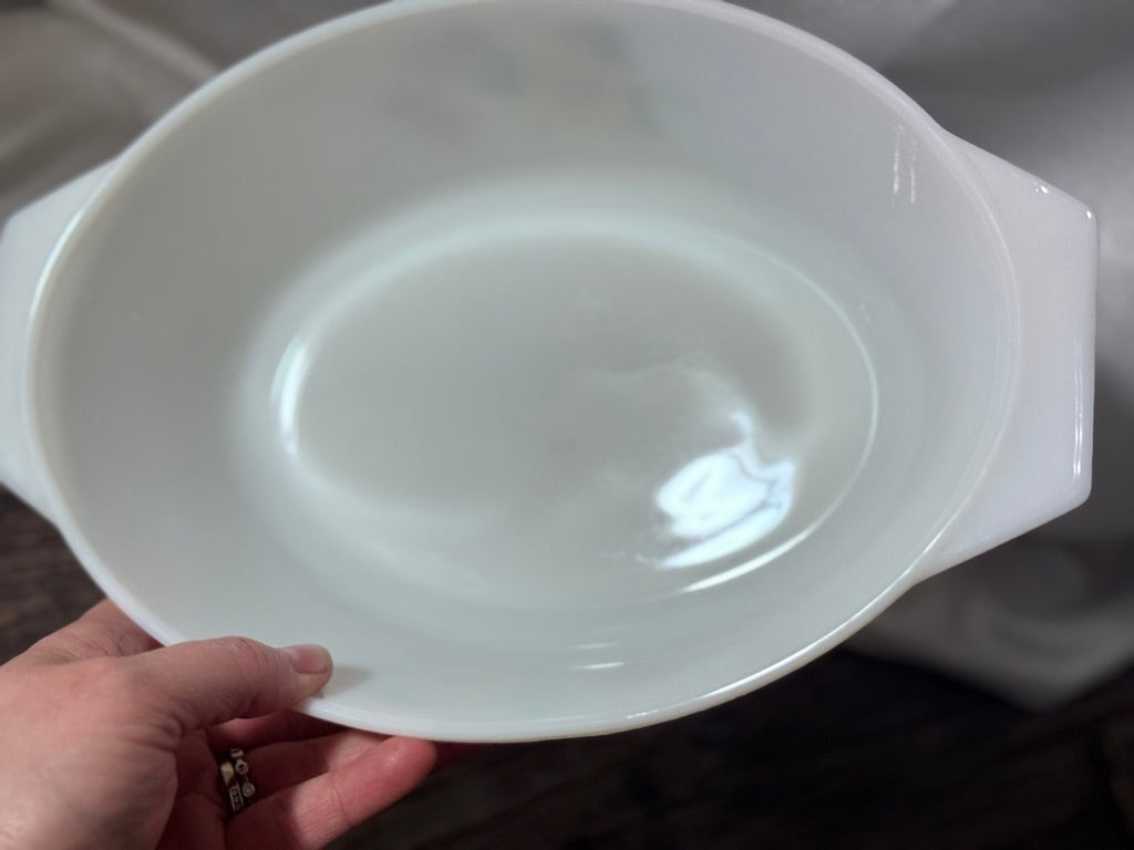 "Autumn Glory" Pyrex England Casserole Dish with Lid