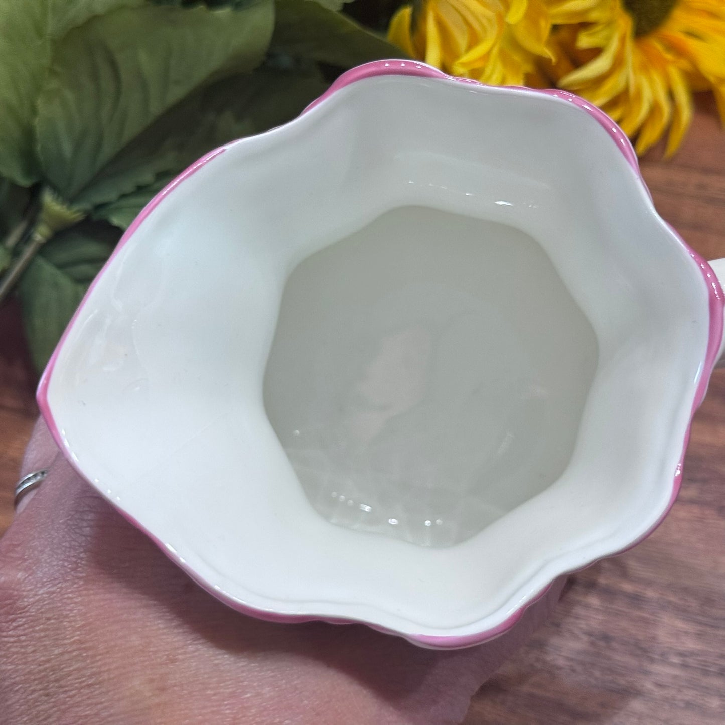 Royal Staffordshire Floral Pitcher/Creamer