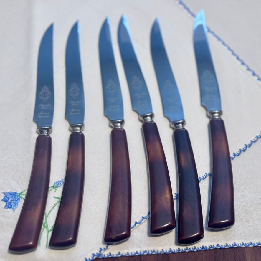 Warranted GH Stainless Steel Steak Knives