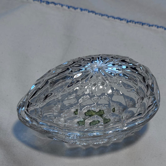 Small Crystal Egg Trinket Box With Lid