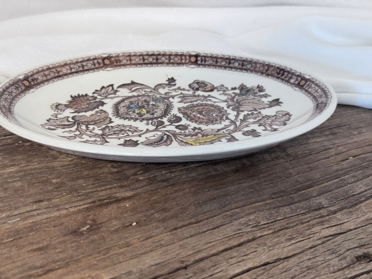 Ridgway England Gravy Boat & Plate