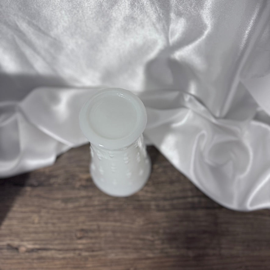 Anchor Hocking Milk Glass Vase