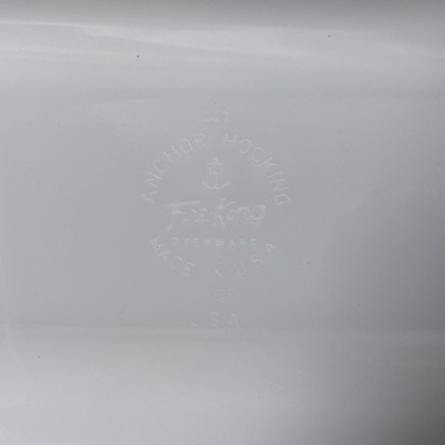 Anchor Hocking Fire King Candle Glow Ovenware