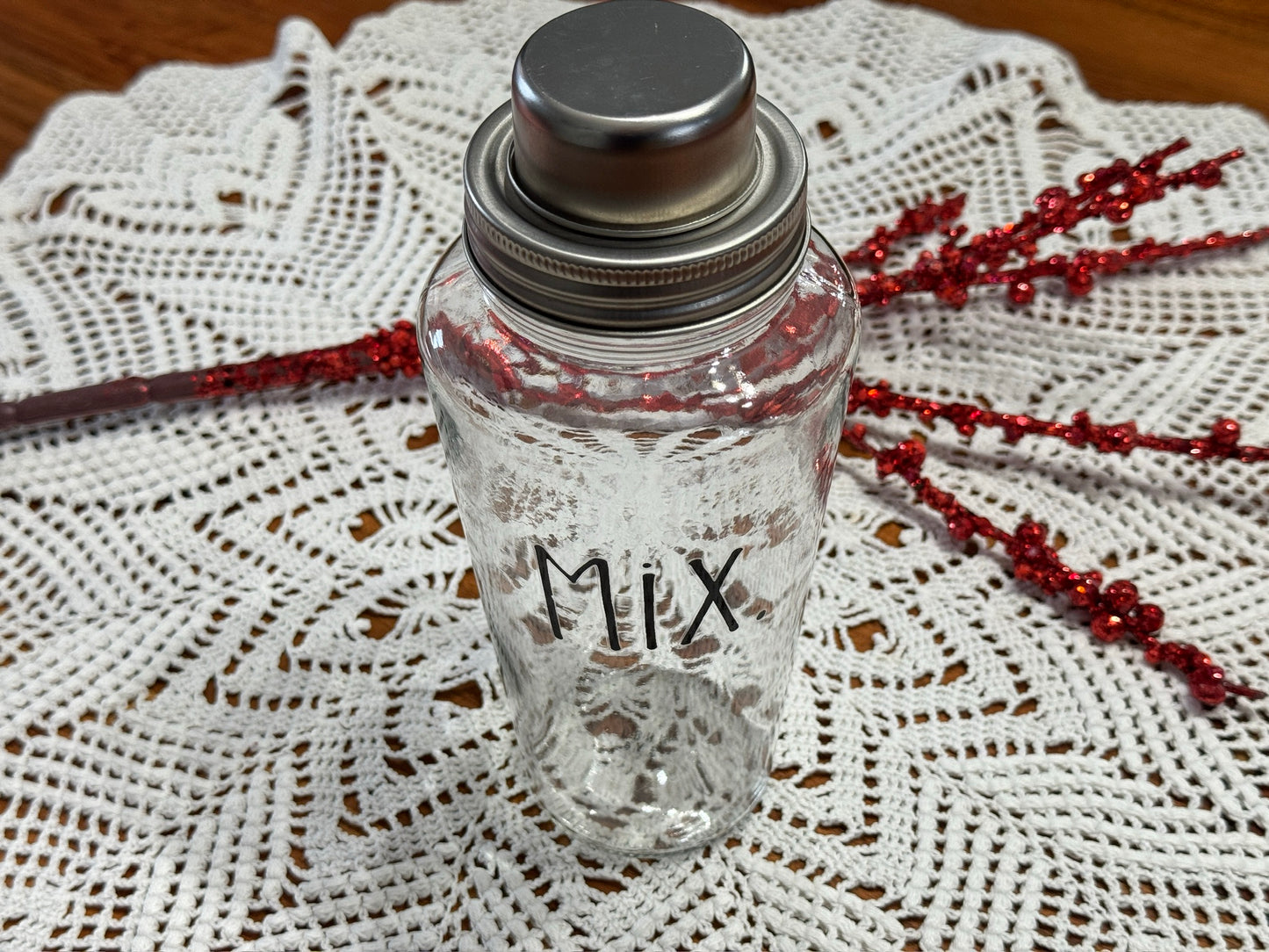 RAE DUNN 'Mix' Cocktail Shaker