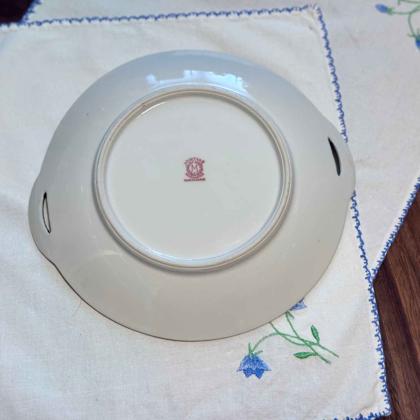 Noritake Hand-Painted Art Deco Lusterware Plate