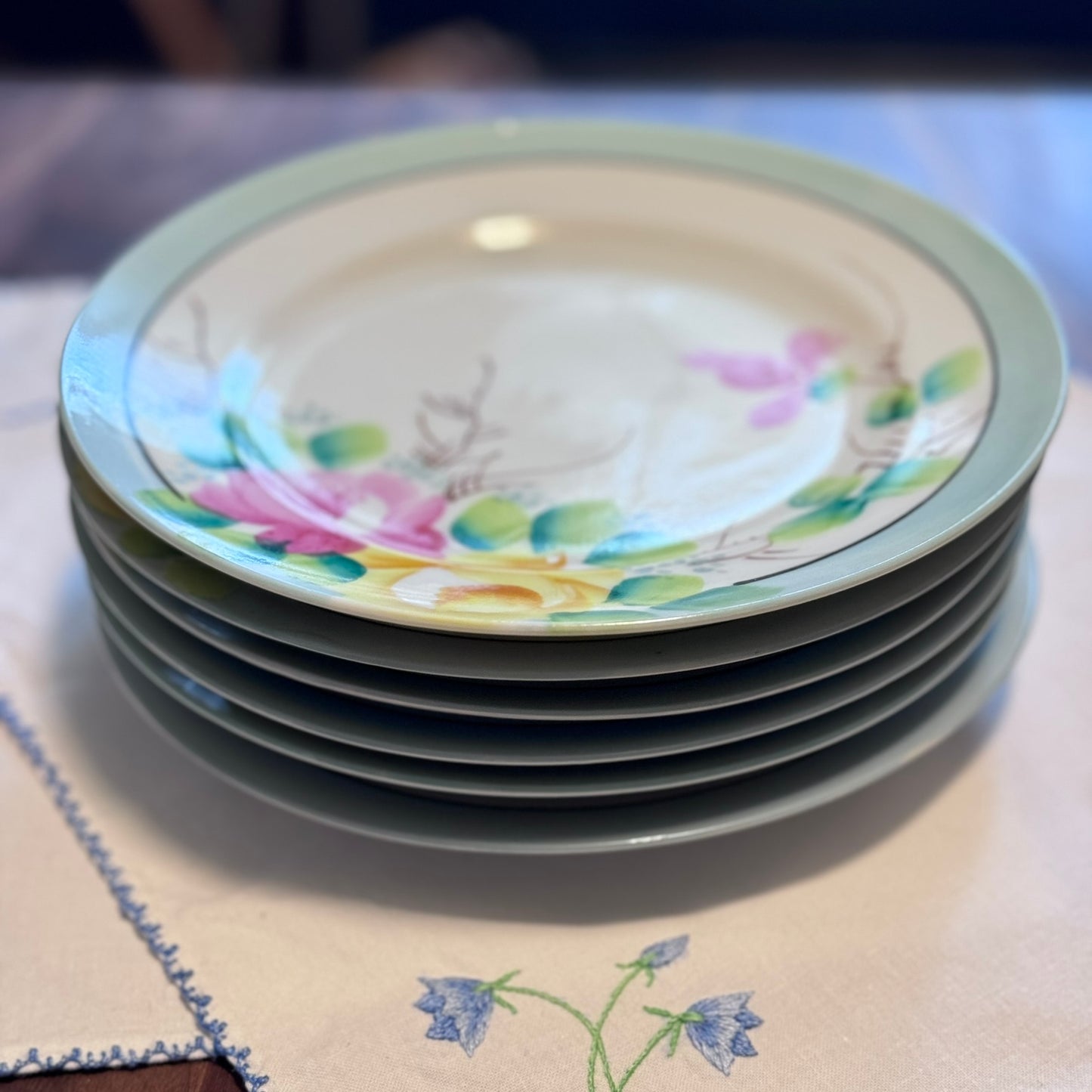 Floral Dessert Plates
