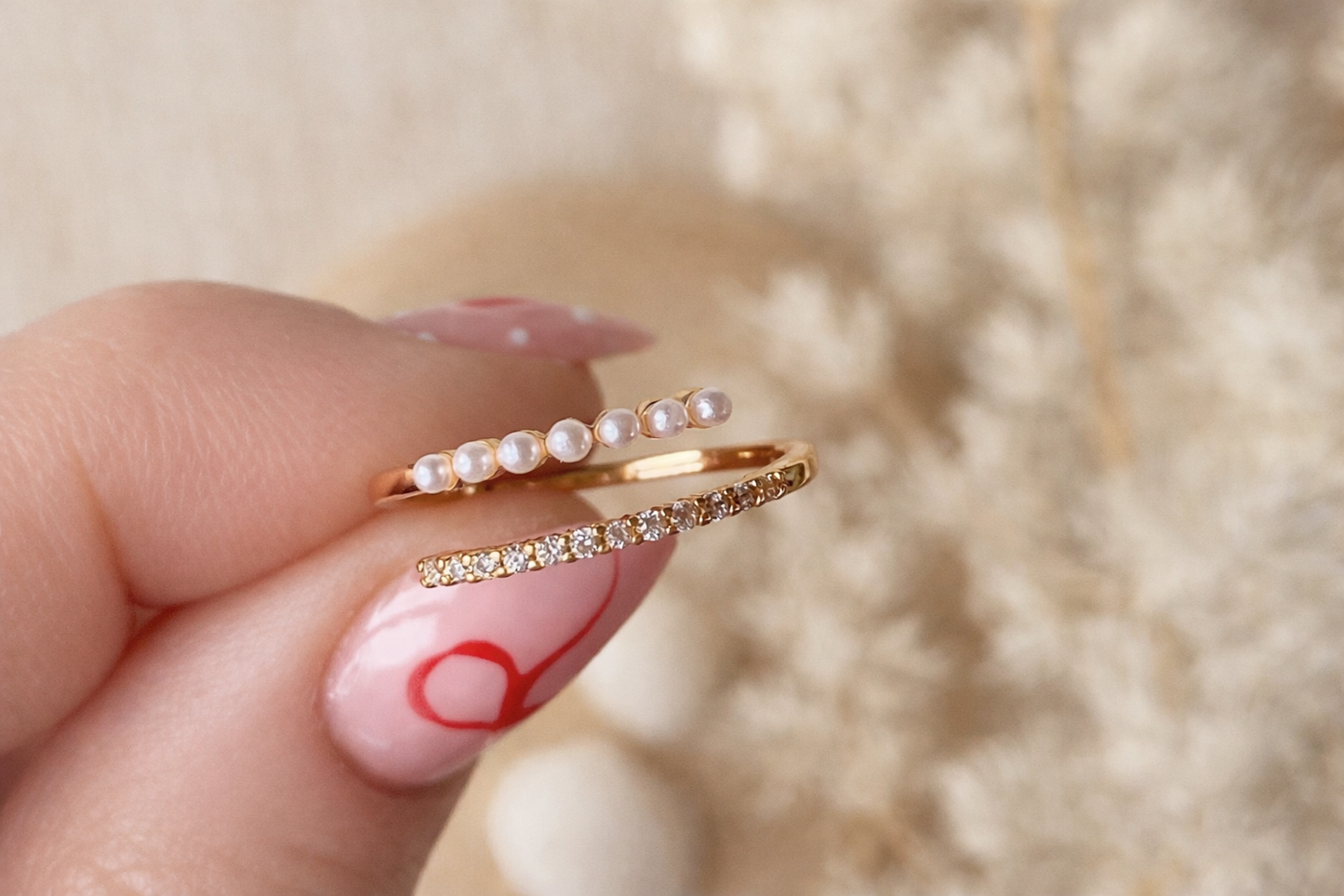 Sea Gem Ring: Gold