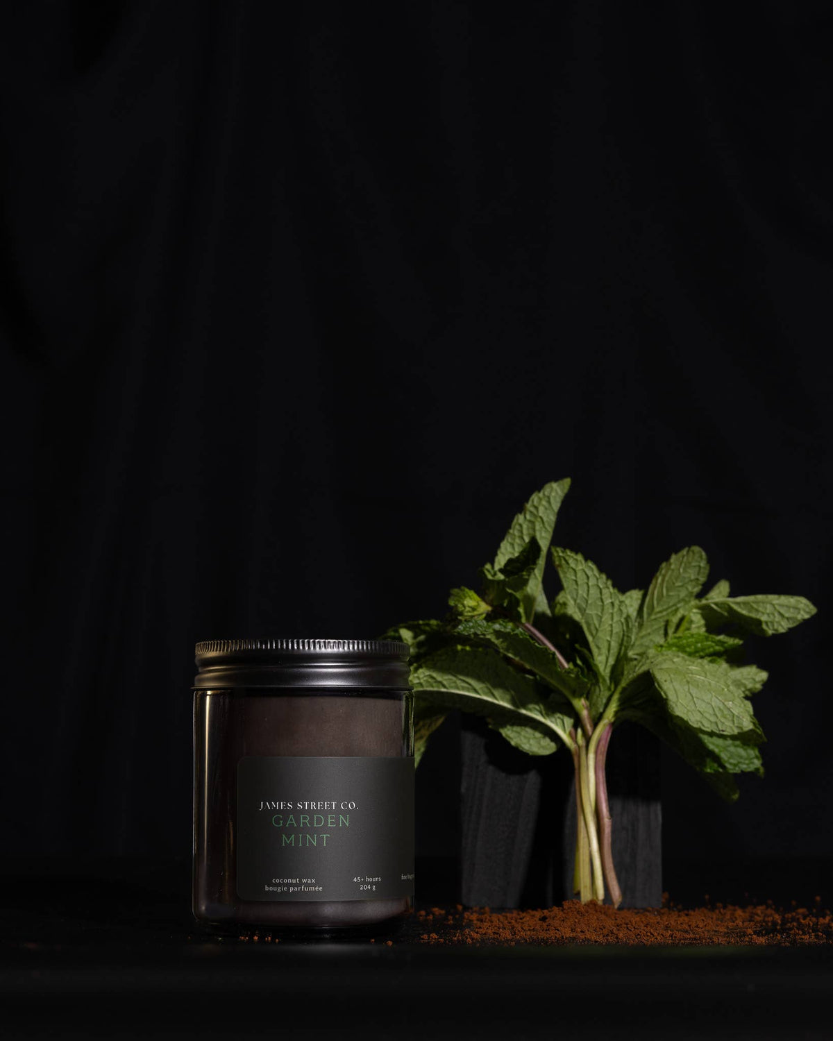 Garden Mint Candle | Herbaceous, Soil, Fresh: 4oz