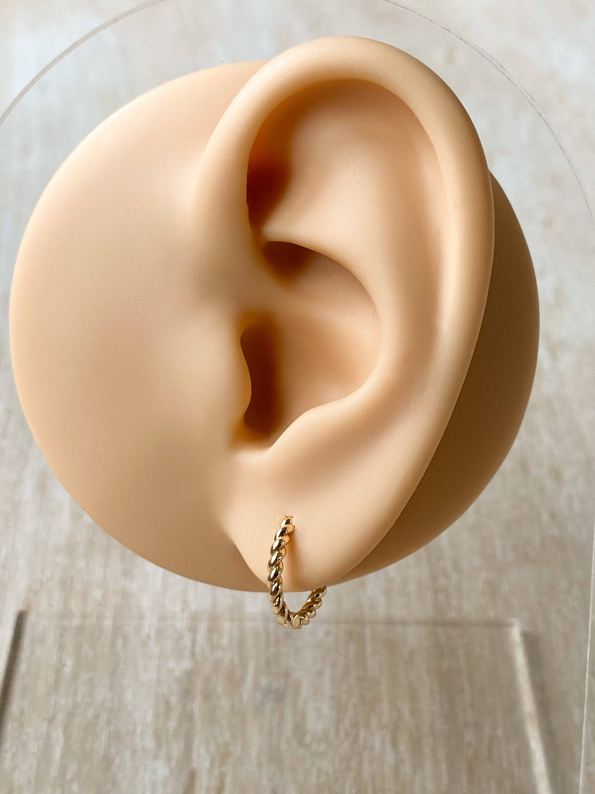 Twisty Hoops: Silver