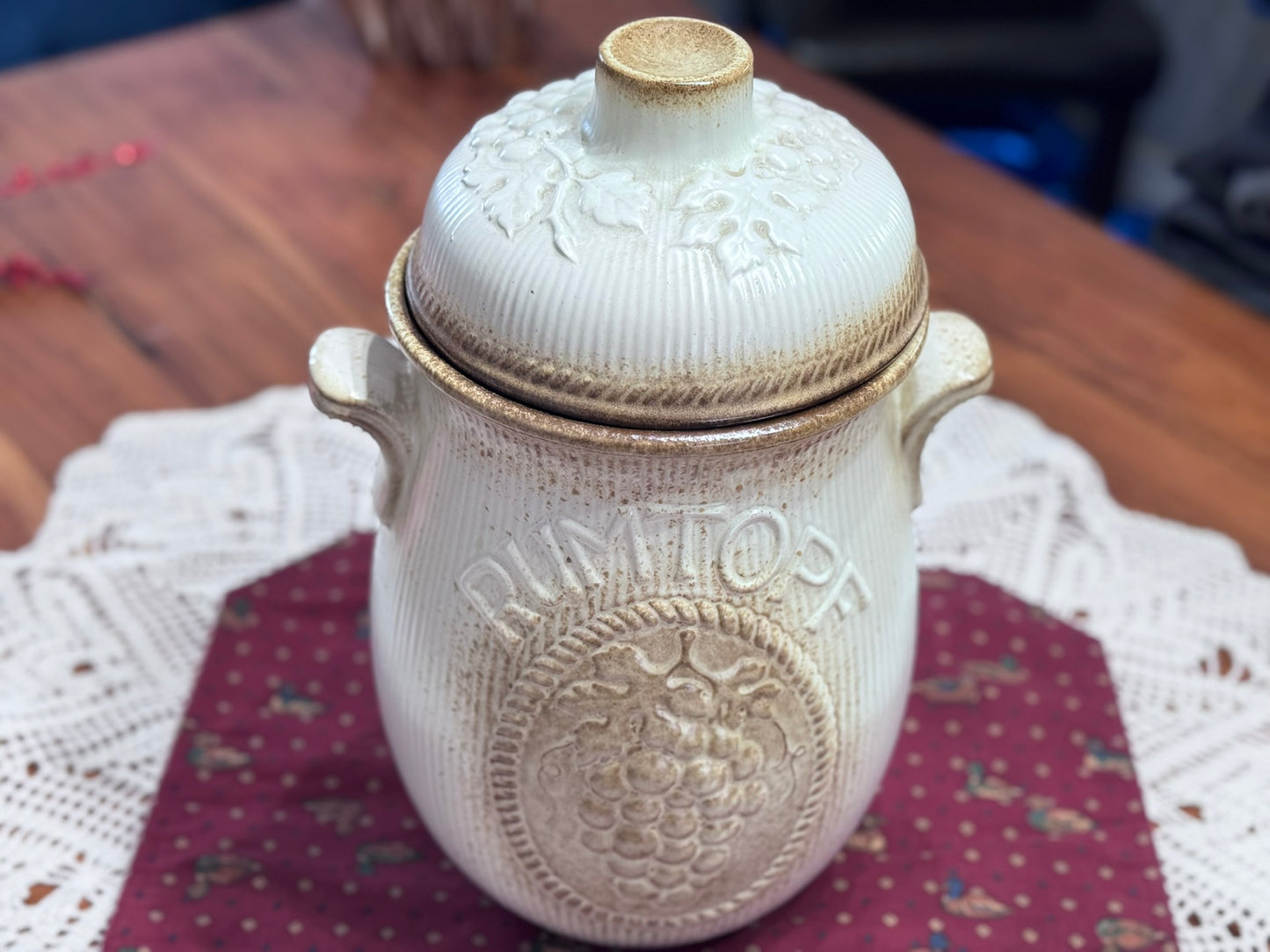 RUMTOPF German Rum Pot Jar