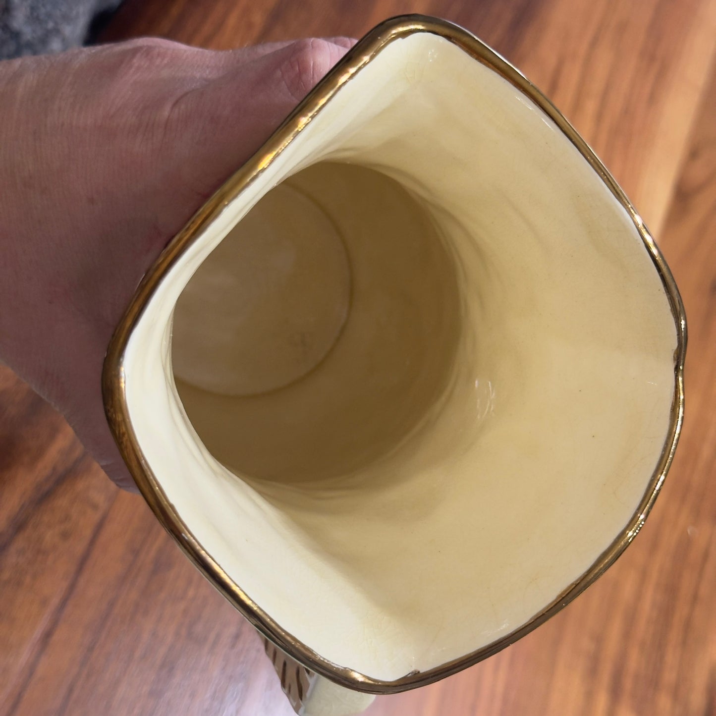 Kensington Ware England Sunflower Jug Vase