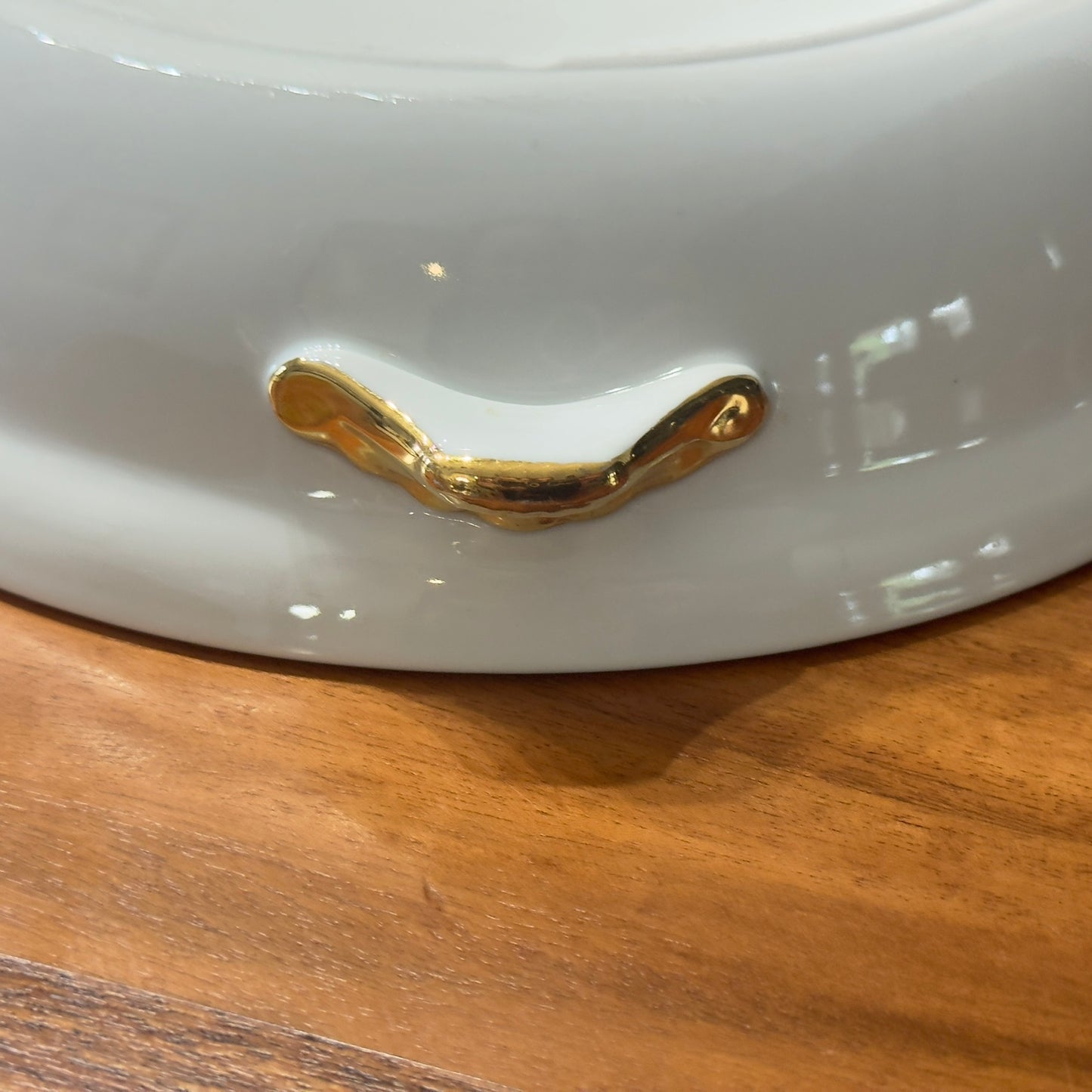 Royal Worcester Evesham Gold Oval Lidded Casserole/Serving Dish