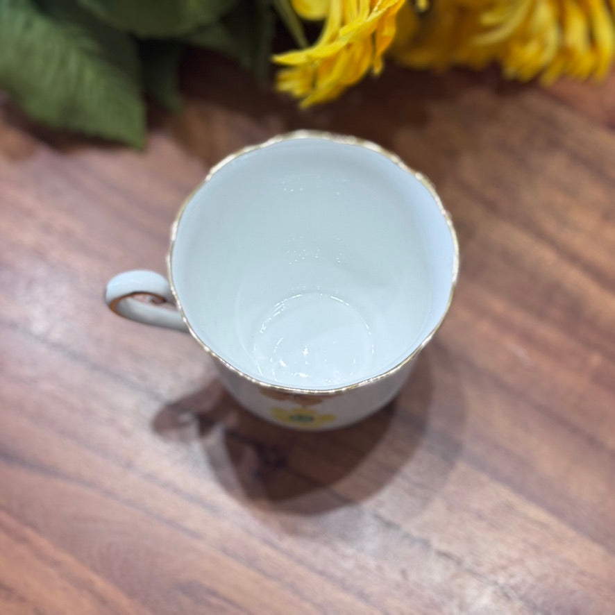 Tuscan England Floral Teacup & Saucer Set