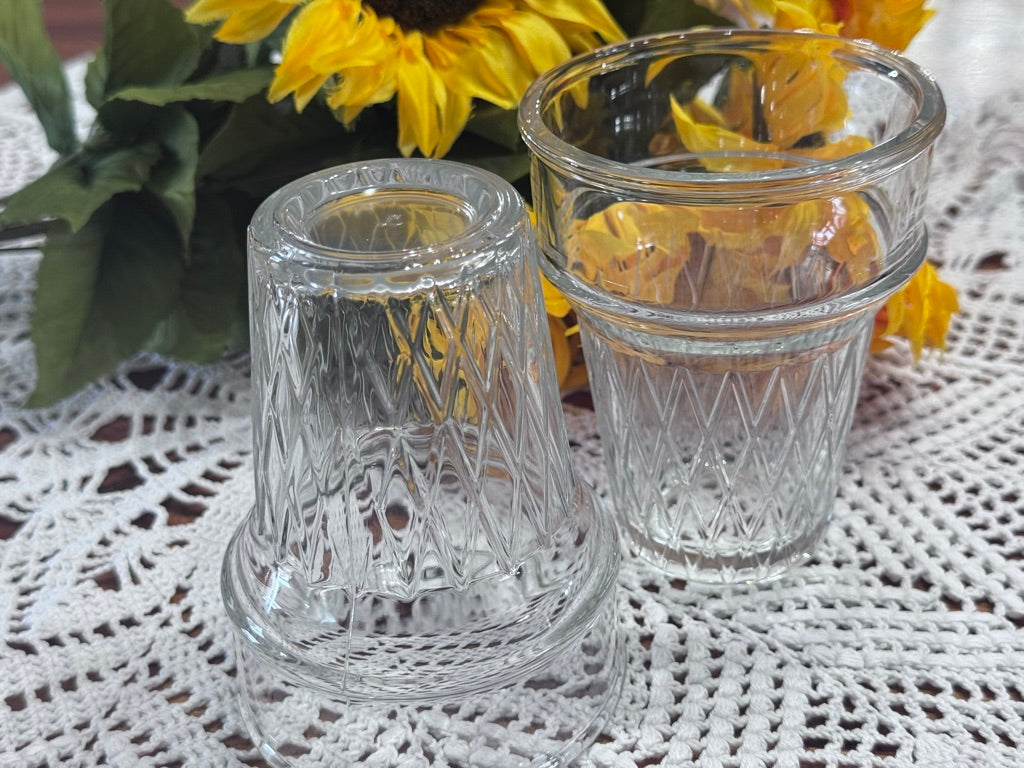 Libby Clear Glass Sundae Cups