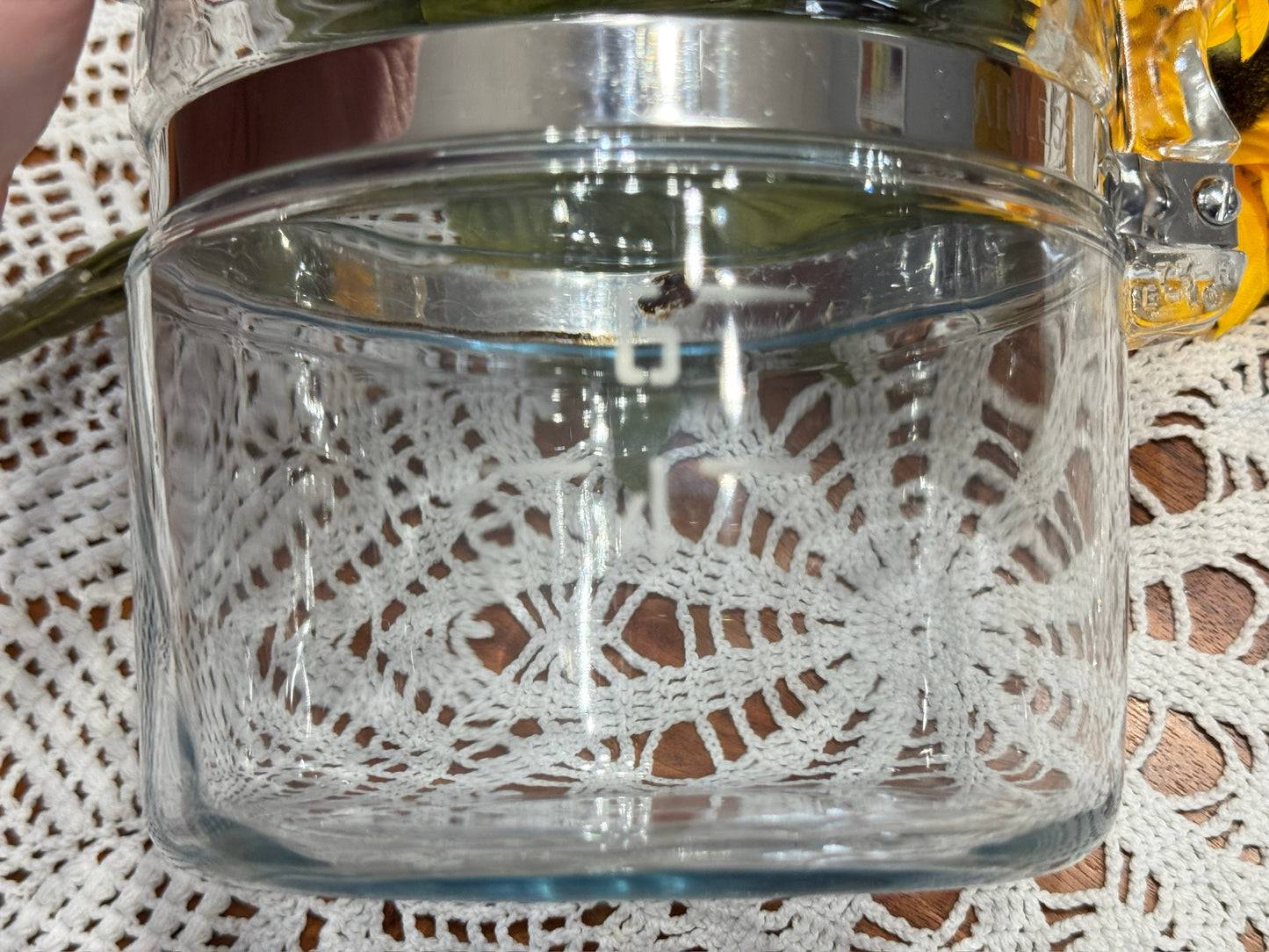 PYREX Flameware 7756-B 6 Cup Glass Coffee Pot/Perolator