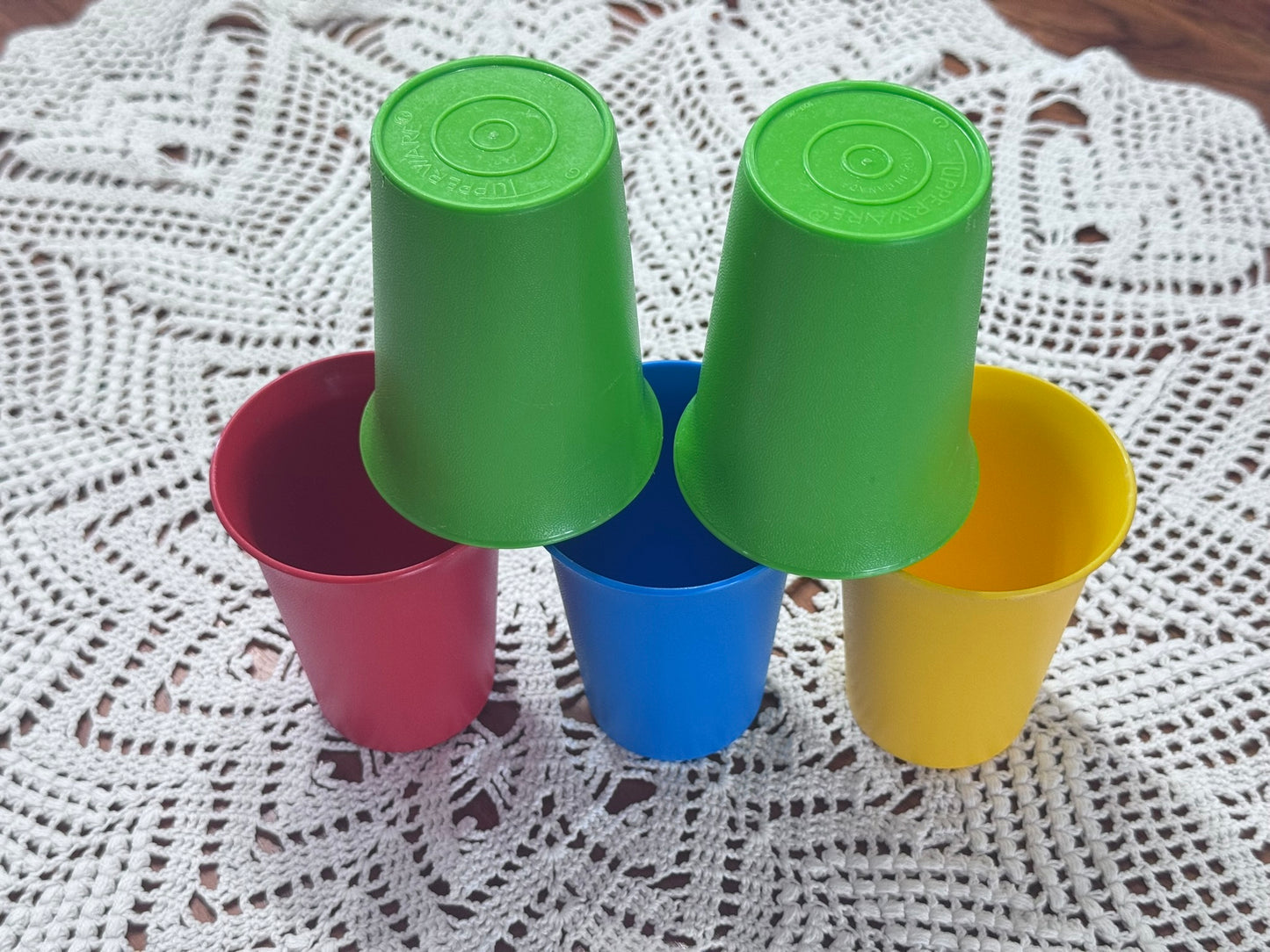Tupperware Bell Tumblers