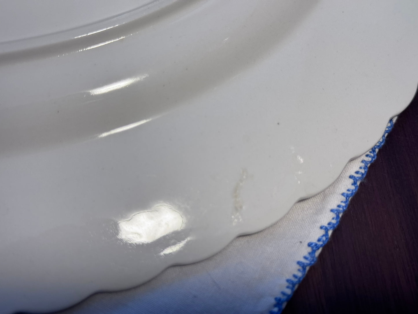 Snowhite Regency 2C Johnson Bros Large Serving Platter