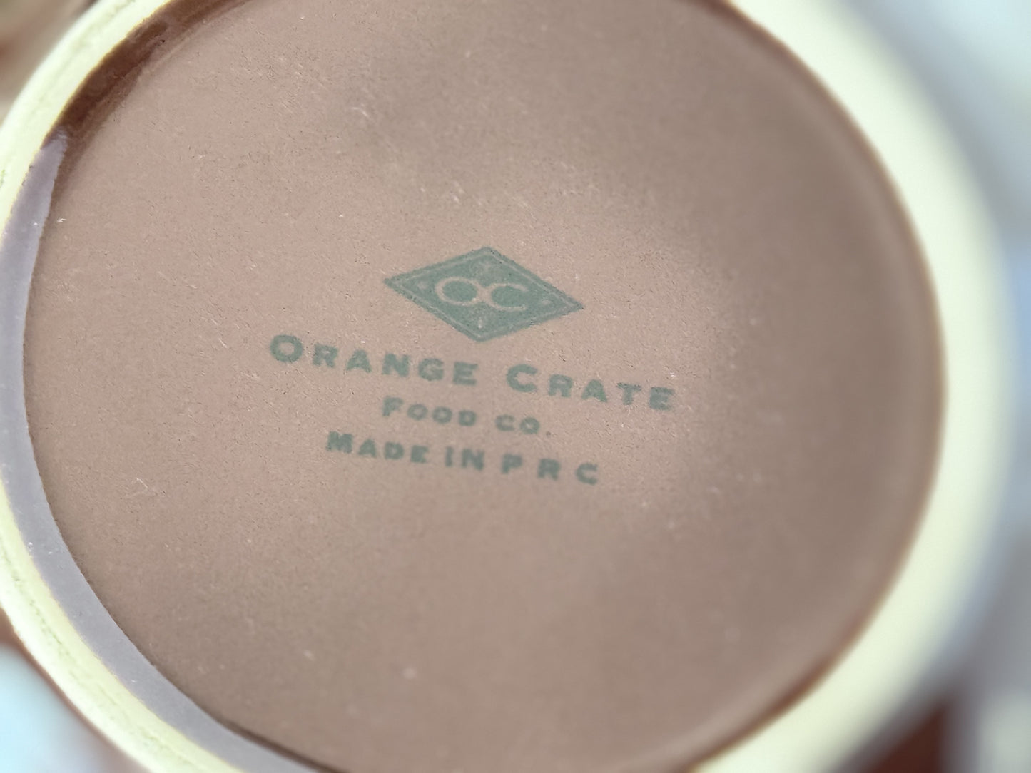 The Orange Crate Food Co. Tea Pot